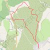 Itinéraire La boucle des Raoux, distance, dénivelé, altitude, carte, profil, trace GPS