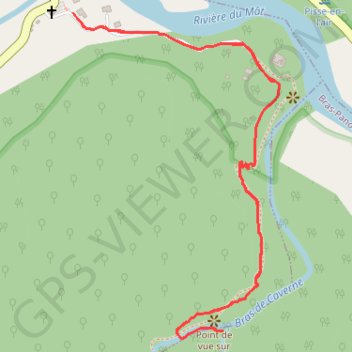 Itinéraire Cascade Blanche - Salazie - l'Escalier, distance, dénivelé, altitude, carte, profil, trace GPS