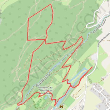 Itinéraire La Belle Rando Charence Variante, distance, dénivelé, altitude, carte, profil, trace GPS