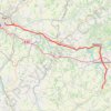 Itinéraire Agen - Montain, distance, dénivelé, altitude, carte, profil, trace GPS