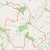 Itinéraire Vallons du Lectourois - La Romieu, distance, dénivelé, altitude, carte, profil, trace GPS