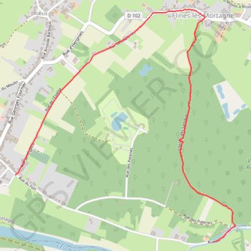 Itinéraire Circuit des poteries, distance, dénivelé, altitude, carte, profil, trace GPS