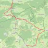 Itinéraire Gouvy - Vielsalm, distance, dénivelé, altitude, carte, profil, trace GPS