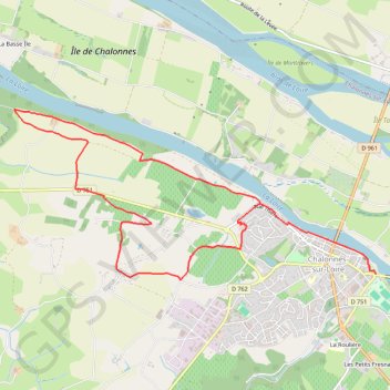 Itinéraire Côteaux du Layon - Saint-Vincent, distance, dénivelé, altitude, carte, profil, trace GPS