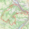 Itinéraire Autour de Loire-sur-Rhone par la Croix Régis, distance, dénivelé, altitude, carte, profil, trace GPS