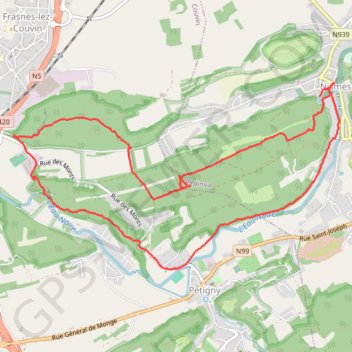 Itinéraire Balade géologique Boucle Ouest Final 2021, distance, dénivelé, altitude, carte, profil, trace GPS