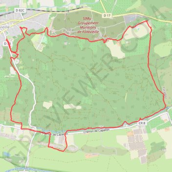 Itinéraire Fontvieille, la meunerie romaine et les moulins de Barbegal, distance, dénivelé, altitude, carte, profil, trace GPS