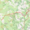 Itinéraire Première étape possible sur le chemin de Saint-Guilhem, distance, dénivelé, altitude, carte, profil, trace GPS