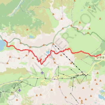 Itinéraire Lac bleu Bonida et retour par le sentier des muletiers, distance, dénivelé, altitude, carte, profil, trace GPS