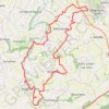 Itinéraire Au cœur de la vallée de la Vire, distance, dénivelé, altitude, carte, profil, trace GPS