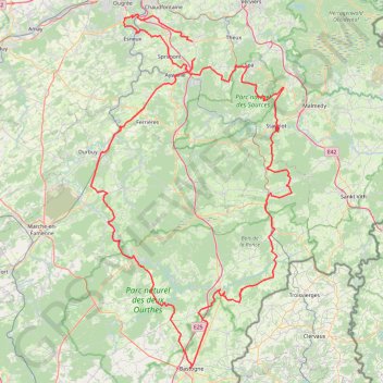 Itinéraire Liège Bastogne Liège Challenge 2022, distance, dénivelé, altitude, carte, profil, trace GPS