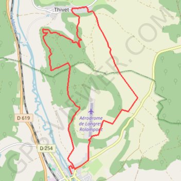 Itinéraire Rolampont - le haut du montet, distance, dénivelé, altitude, carte, profil, trace GPS