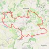 Itinéraire Lac de Néguenou à Montpezat, distance, dénivelé, altitude, carte, profil, trace GPS