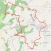 Itinéraire Saint-Laurent-de-Ceris - Sentier vert, distance, dénivelé, altitude, carte, profil, trace GPS