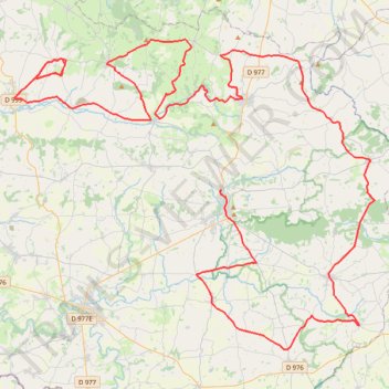 Itinéraire 1 - ETAPE 1 - Tour du mortainais 2025 (1), distance, dénivelé, altitude, carte, profil, trace GPS
