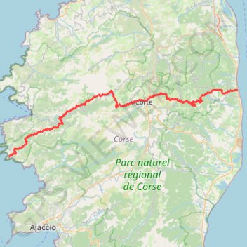 Itinéraire Mare a Mare Nord, distance, dénivelé, altitude, carte, profil, trace GPS