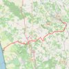 Itinéraire Circuit Véloroute - "Rayonnantes de Haute Saintonge N°5 et N°6" - "Jonzac - Mirambeau - Vitrezay", distance, dénivelé, altitude, carte, profil, trace GPS