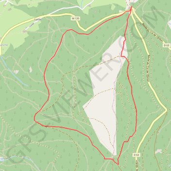 Itinéraire Pilat-Collet de Doizieux, distance, dénivelé, altitude, carte, profil, trace GPS