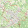 Itinéraire SAINT-ÉTIENNE - D'un massif à l'autre, distance, dénivelé, altitude, carte, profil, trace GPS