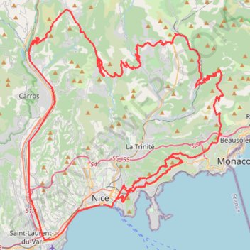Itinéraire Parcours PNC 2023-16042562, distance, dénivelé, altitude, carte, profil, trace GPS