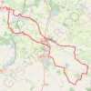 Itinéraire parcours 16 (65.3km), distance, dénivelé, altitude, carte, profil, trace GPS