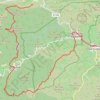 Itinéraire Balade dans les Corbières d'Albas à Ville-Neuve-des-Corbières, distance, dénivelé, altitude, carte, profil, trace GPS