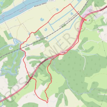 Itinéraire Bardos les barthes de Vic de Sus, distance, dénivelé, altitude, carte, profil, trace GPS