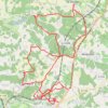 Itinéraire Fontcouverte Vénérand Douhet, distance, dénivelé, altitude, carte, profil, trace GPS