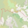 Itinéraire Le Verdon par les crêtes (2ème jour), distance, dénivelé, altitude, carte, profil, trace GPS