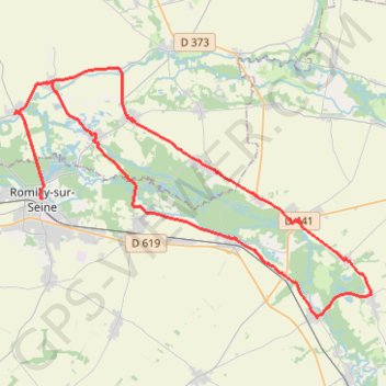 Itinéraire Balade en bord de Seine, distance, dénivelé, altitude, carte, profil, trace GPS