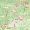 Itinéraire Les Baux au départ du Paradou, distance, dénivelé, altitude, carte, profil, trace GPS