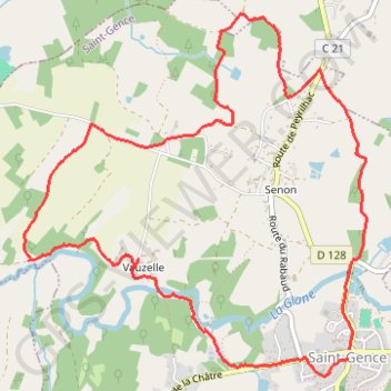 Itinéraire Balade au pays des Gaulois, distance, dénivelé, altitude, carte, profil, trace GPS