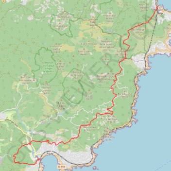 Itinéraire new, distance, dénivelé, altitude, carte, profil, trace GPS