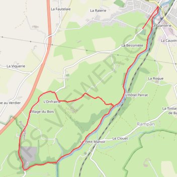 Itinéraire Trail bords de vire PH2, distance, dénivelé, altitude, carte, profil, trace GPS