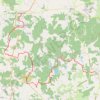 Itinéraire Randonnée Cieux - Mortemart, distance, dénivelé, altitude, carte, profil, trace GPS