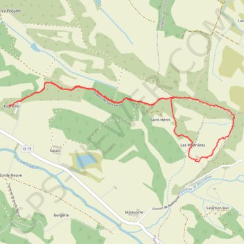 Itinéraire La bosse, distance, dénivelé, altitude, carte, profil, trace GPS