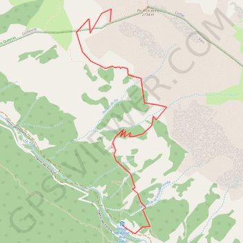 Itinéraire Pic d'Escreins, distance, dénivelé, altitude, carte, profil, trace GPS