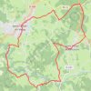 Itinéraire Le Velay des 3 Rivières - Champdolent, distance, dénivelé, altitude, carte, profil, trace GPS