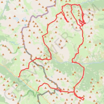 Itinéraire Raid Val Maira, distance, dénivelé, altitude, carte, profil, trace GPS