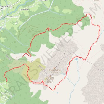 Itinéraire AnyConv.com__tour_pas_d'Outray, distance, dénivelé, altitude, carte, profil, trace GPS