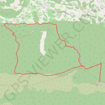 Itinéraire Serre de l'Agranier, distance, dénivelé, altitude, carte, profil, trace GPS