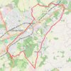 Itinéraire Autour de Landerneau, distance, dénivelé, altitude, carte, profil, trace GPS