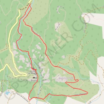 Itinéraire BLV1-10-11 12:16:31, distance, dénivelé, altitude, carte, profil, trace GPS