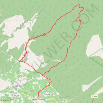 Itinéraire Mon parcours, distance, dénivelé, altitude, carte, profil, trace GPS