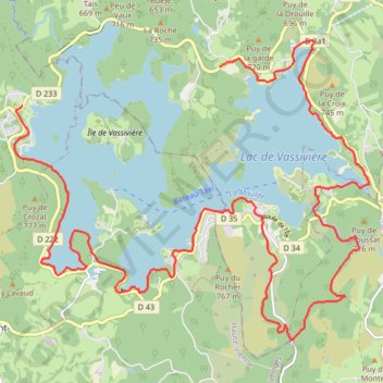 Itinéraire TMV24 Balisage Magrangeas Auphelle 26 28 Avril, distance, dénivelé, altitude, carte, profil, trace GPS