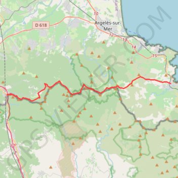 Itinéraire Mon parcours, distance, dénivelé, altitude, carte, profil, trace GPS