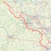 Itinéraire Via Francigena de Thérouanne à Arras, distance, dénivelé, altitude, carte, profil, trace GPS