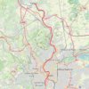 Itinéraire Trévoux / Lyon, distance, dénivelé, altitude, carte, profil, trace GPS