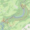 Itinéraire Les Balcons du Doubs, distance, dénivelé, altitude, carte, profil, trace GPS