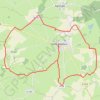 Itinéraire Les Terres Rouges de Clusors, distance, dénivelé, altitude, carte, profil, trace GPS